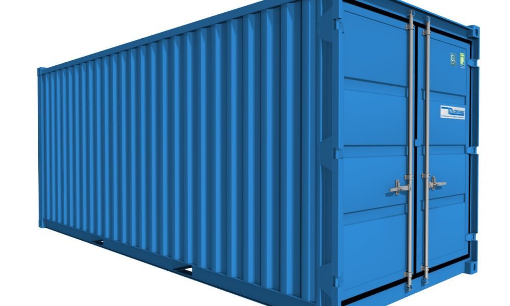 Conteneur de stockage 20 pieds - robuste, anti-dérapant, 33 m³ de capacité_1