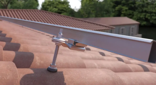 Kit de Fixation 9 panneaux solaire pour toit en plaques sous tuiles (PST) - Orientation Portrait - SOLUSUN_1