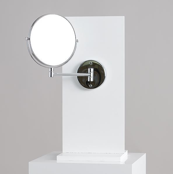 Miroir classique 1 - bras pivotant double face avec grossissement 3x_1
