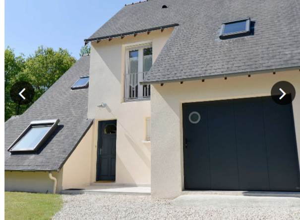 Porte de garage sectionnelle mambo / manuelle / en acier / avec portillon et hublot / isolation thermique_2