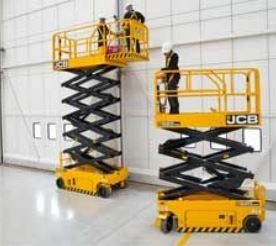 S4046E - Nacelle ciseaux électrique JCB - Hauteur 13,90 m - Charge 320 kg - Batteries Trojan_1