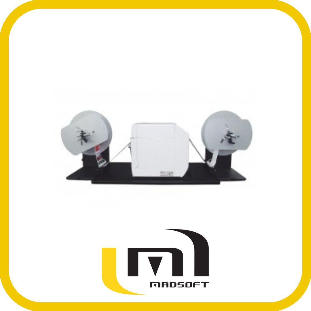 Station dérouleur / enrouleur d'étiquettes pour imprimante Epson TM-C3500 - solutions d'étiquetage Madsoft_1