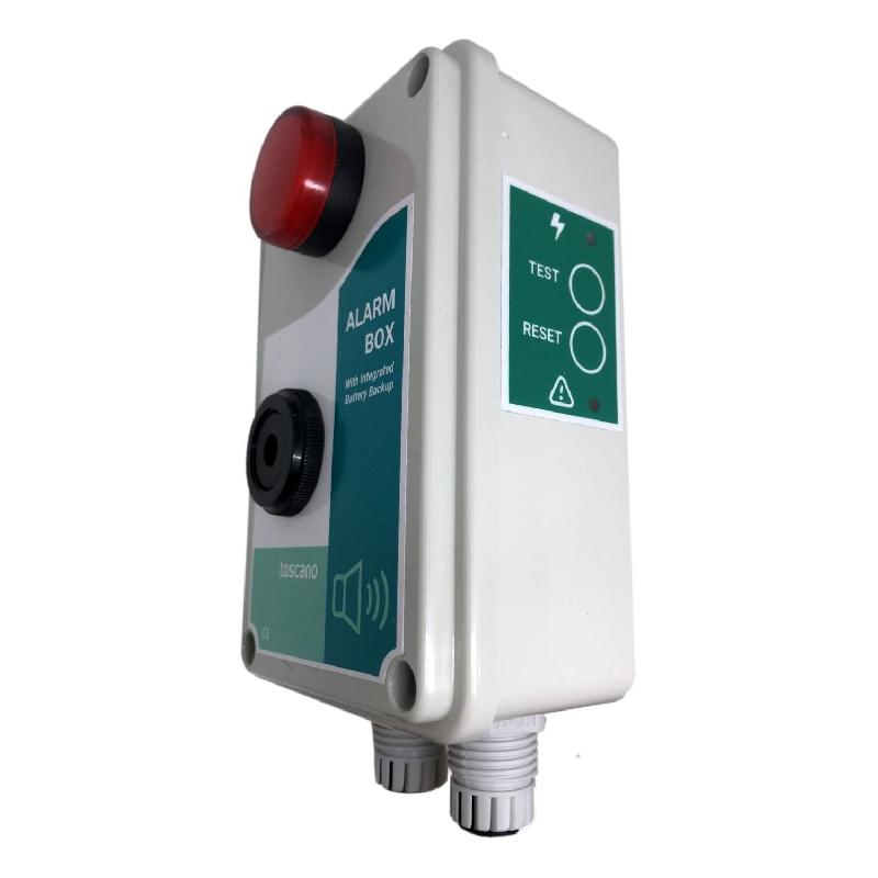 BOITIER ALARME DE NIVEAU D'EAU TOSCANO ALARM BOX 220V 90DB POUR POMPE_1