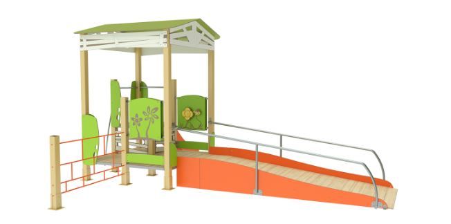 Structure multi-activités - La Maison Andy 3775 TRANSALP - Pour parcs, écoles, espaces verts - Tranche d'âges : plus de 2 ans_1