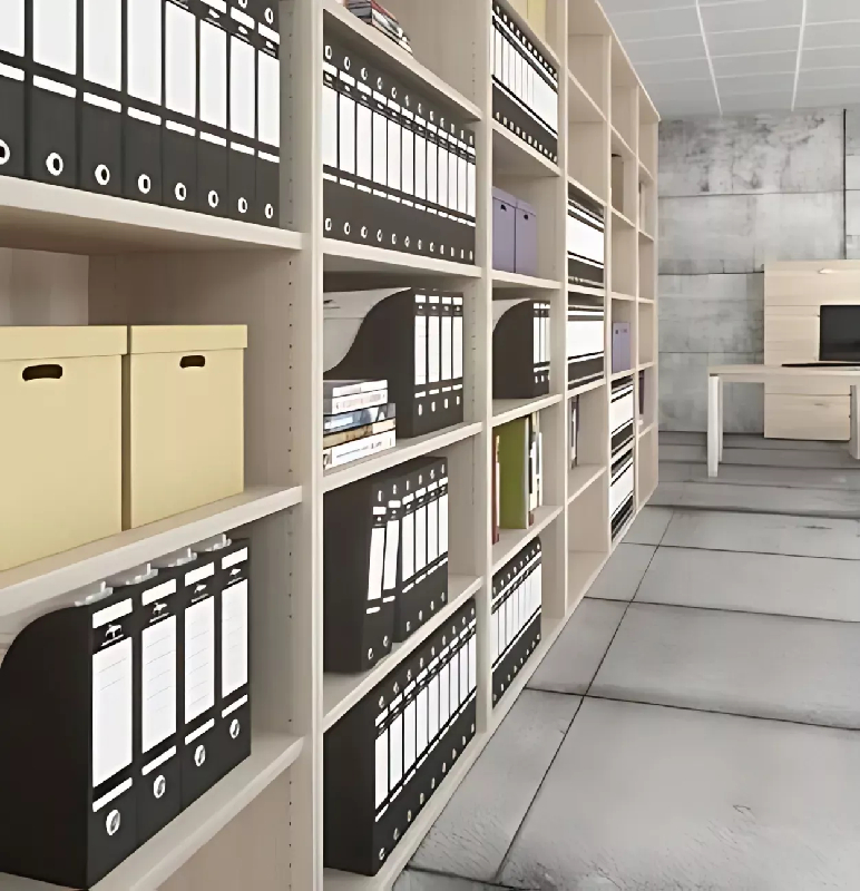 Armoire de rangement ouverte - 2 étagères - hauteur 120 cm (4 largeurs au choix) So Madrid_1