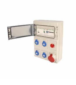 Armoire électrique de chantier conforme NF C 15-100 - Distribution électrique pour immeuble en construction - H2MC_1