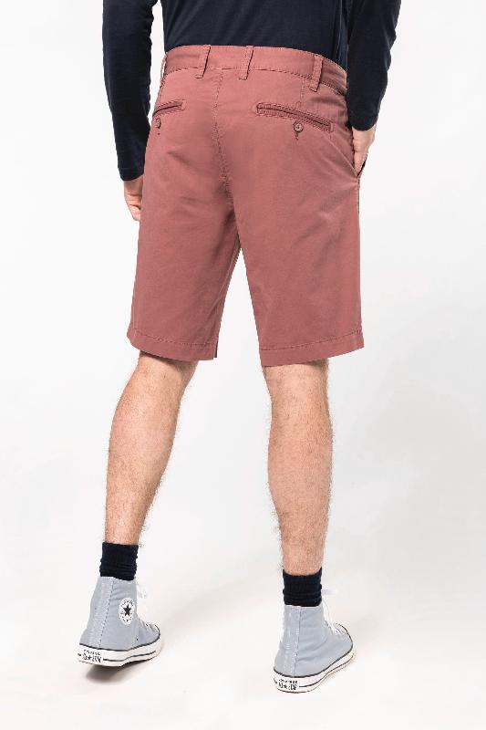 Bermuda homme aspect délavé - Kariban - Réf : K752 - Coupe moderne et confortable - Disponible en plusieurs couleurs_1