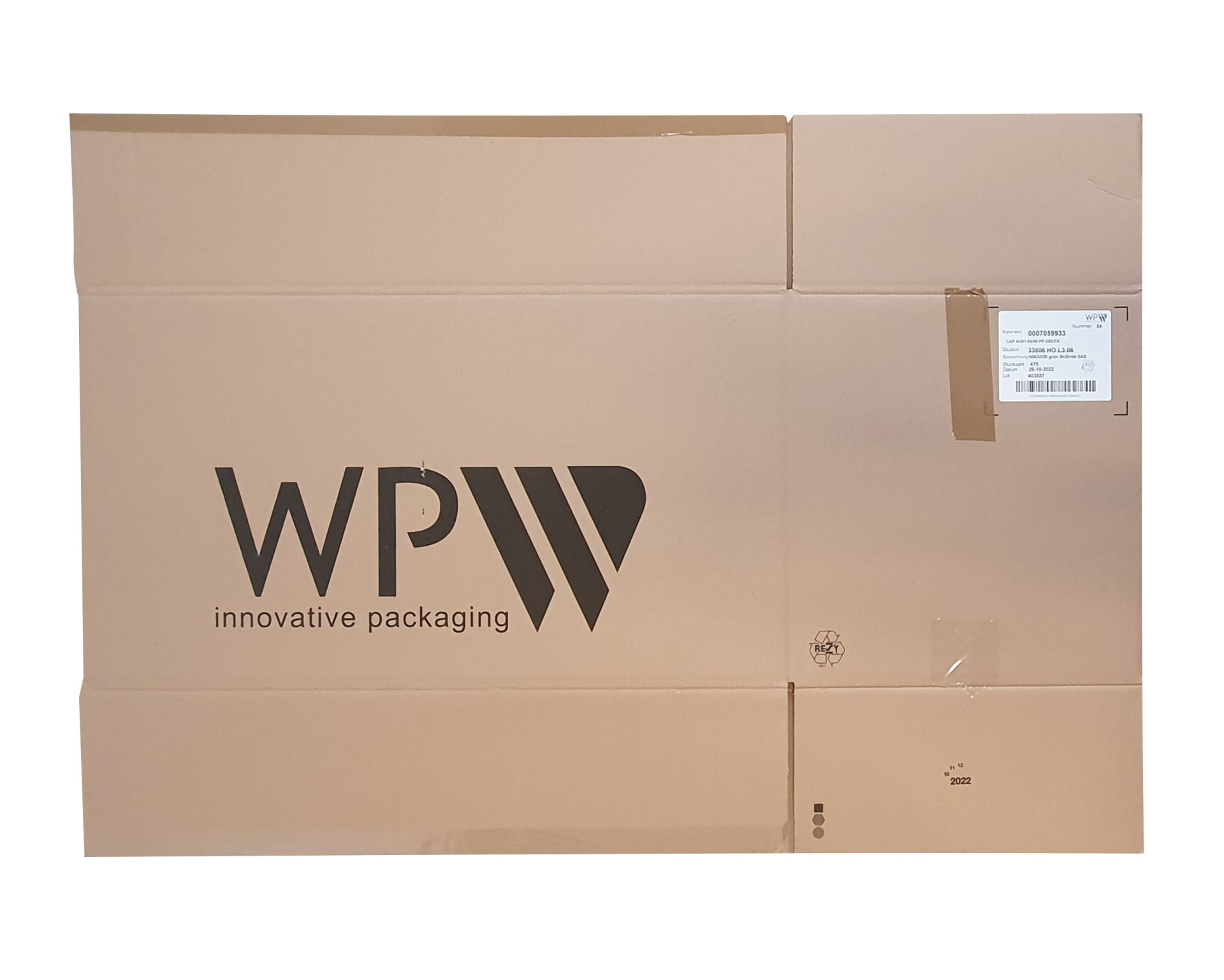 Caisse en carton double cannelure 79 x 39 x 45 cm - Réemployée - Palette de 140 cartons_1