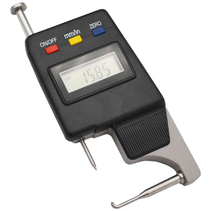 Contrôleur d'épaisseur digital - Pointe fine - Capacité 15mm - Lecture 0,01mm - Référence 131016E_1