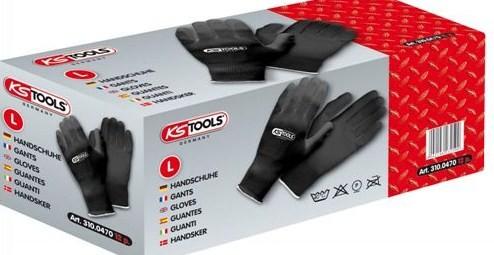 Protection gants microfibres noirs 9-11 kstools - 9_1