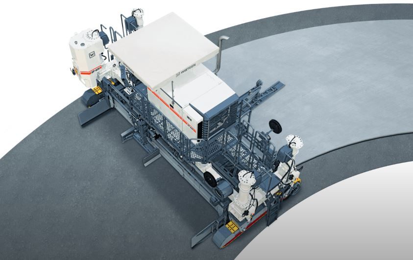 SP 62 - Machines à coffrage glissant Wirtgen - 155 kW / 211 ch - Modulaire et adaptable_1