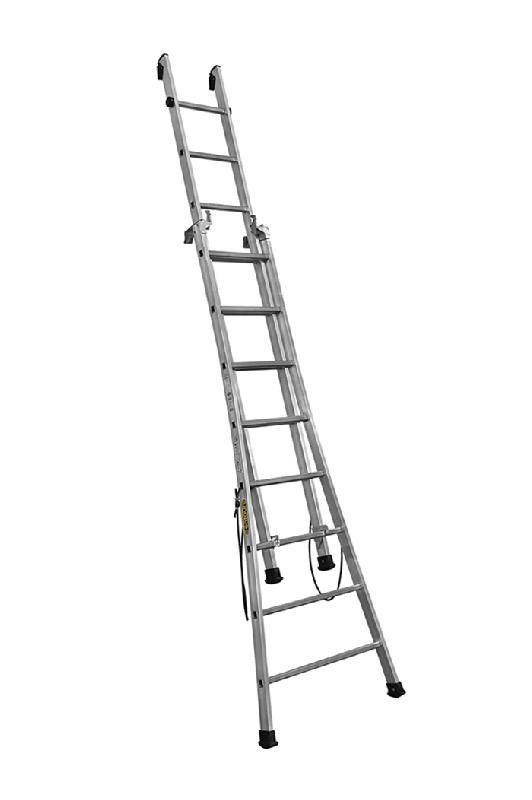 Échelle transformable 2 plans PRT2 - Hauteur 2,75m à 4,45m_1