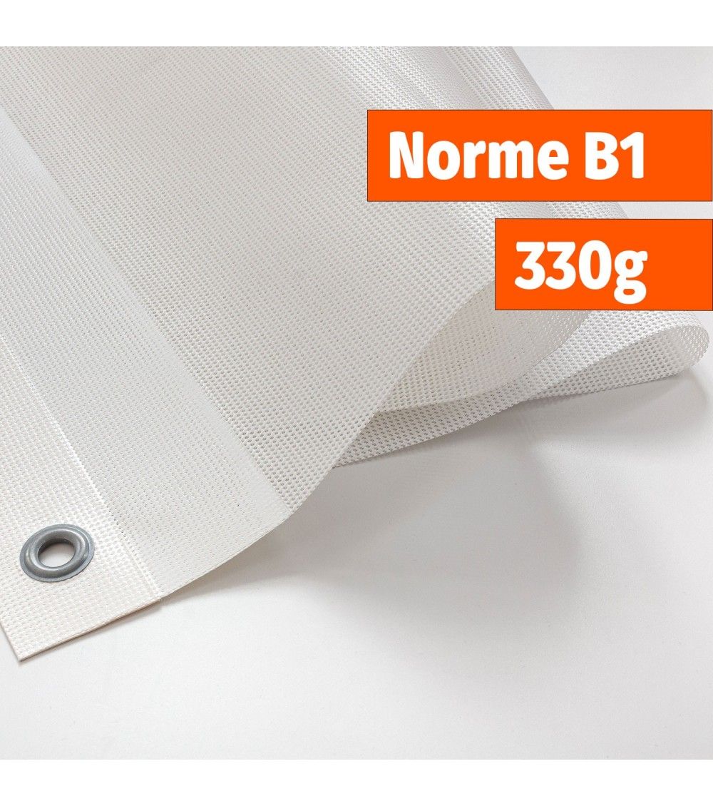Bâche PVC opaque ou mesh jusqu'à 30m de long_1