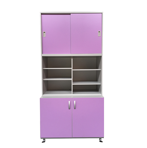 Bahut à portes battantes 1500 x 750 x 850 mm - Réf TRCB 6352 - BIOLAB - Structure métallique renforcée et haute résistance_1