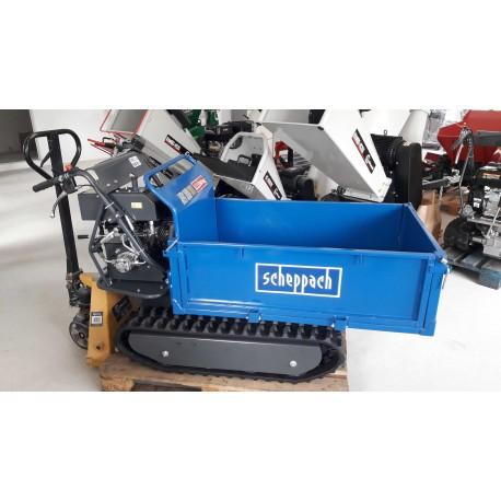 Transporteur motorisé SCHEPPACH DP6000 avec bennage hydraulique