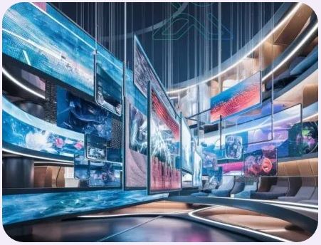 Plafond Digital pour l'ambiance et l'esthétique de bâtiment_1