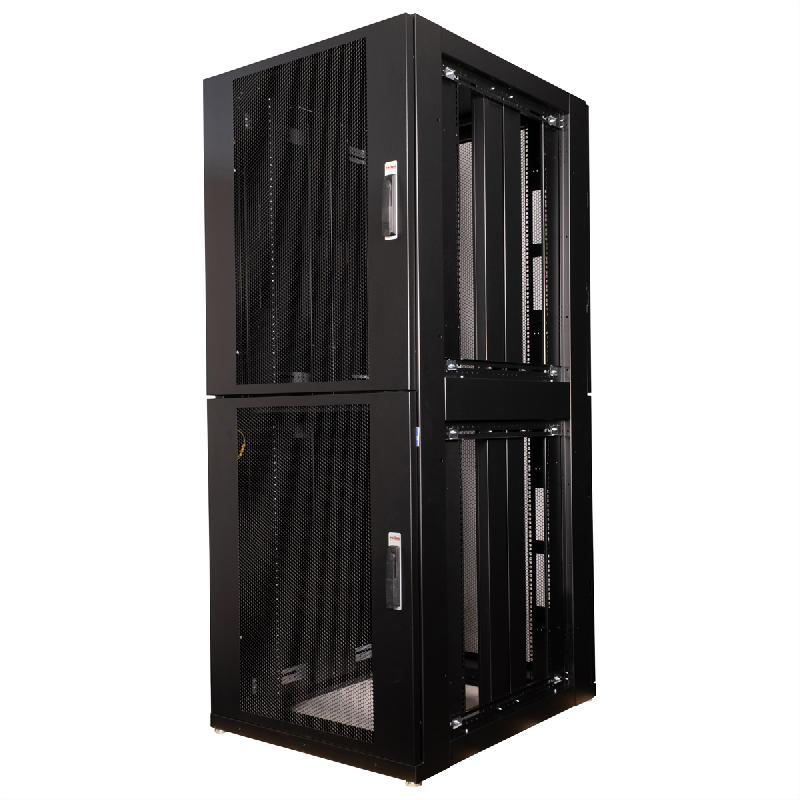 ROLINE Armoire de colocation 42U 800x1000mm, 2 compartiments, noir_1
