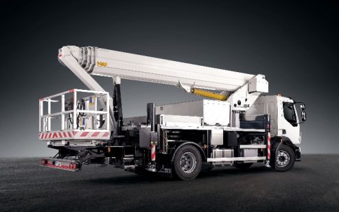 S35EM camion nacelle - Bronto Skylift - 35 m - compacte et facile d'utilisation_1