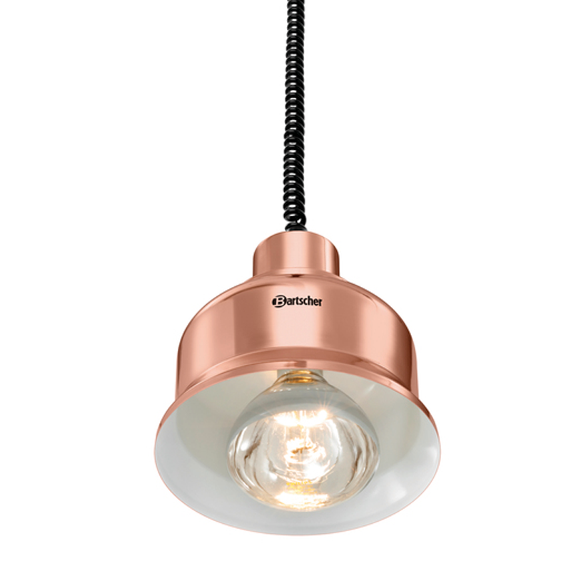 Lampes chauffantes rétractables buffets et comptoirs Cuivre | Bartscher - 114274_1