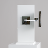 Miroir Emma LED - Éclairage LED - Grossissement 3x - Simple face - Aluminium - SKU: H-776-EMMA_1