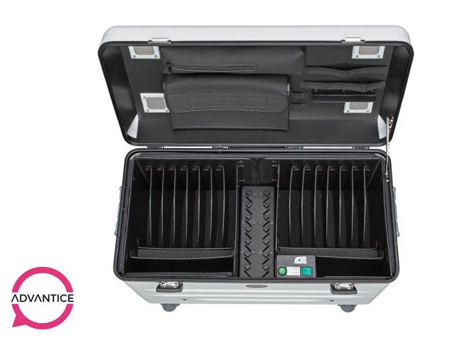 Paraproject Case N16 - Valise universelle pour tablettes et ultraportables jusqu'à 12 pouces - 16 compartiments_1