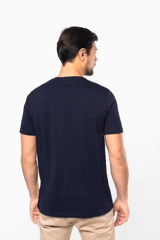 T-shirt homme Supima col V manches courtes - Kariban Premium - Réf: PK304 - 100% coton peigné, toucher doux et soyeux_1