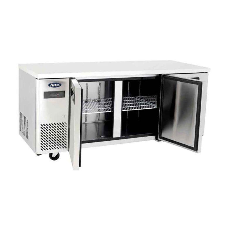 Table réfrigérée compacte positive 3 portes 470 L sans dosseret Atosa_1