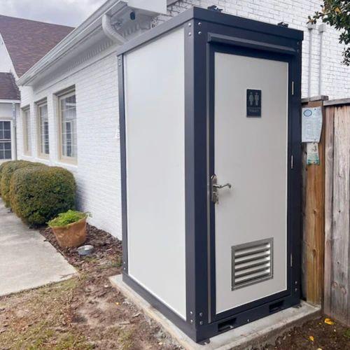 Toilettes portables avec lavabo - style moderne et finitions impeccables_1