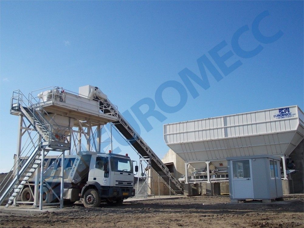 Centrale à béton fixe Euromecc 3/4 mix/mc - 150/360 m3/h_1