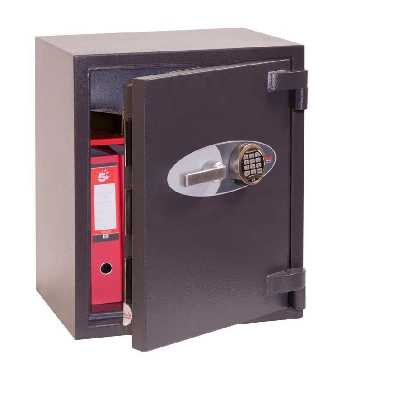 Coffre fort ignifuge certifié - 30 min papier - Grade 3 anti vol - 69 L - PHOENIX ELARA HS3552 - Serrure à clé_1