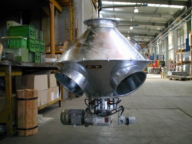 Distributeur rotatif  pour céréales blé maïs orge et produits Vrac  - BORGHI_1