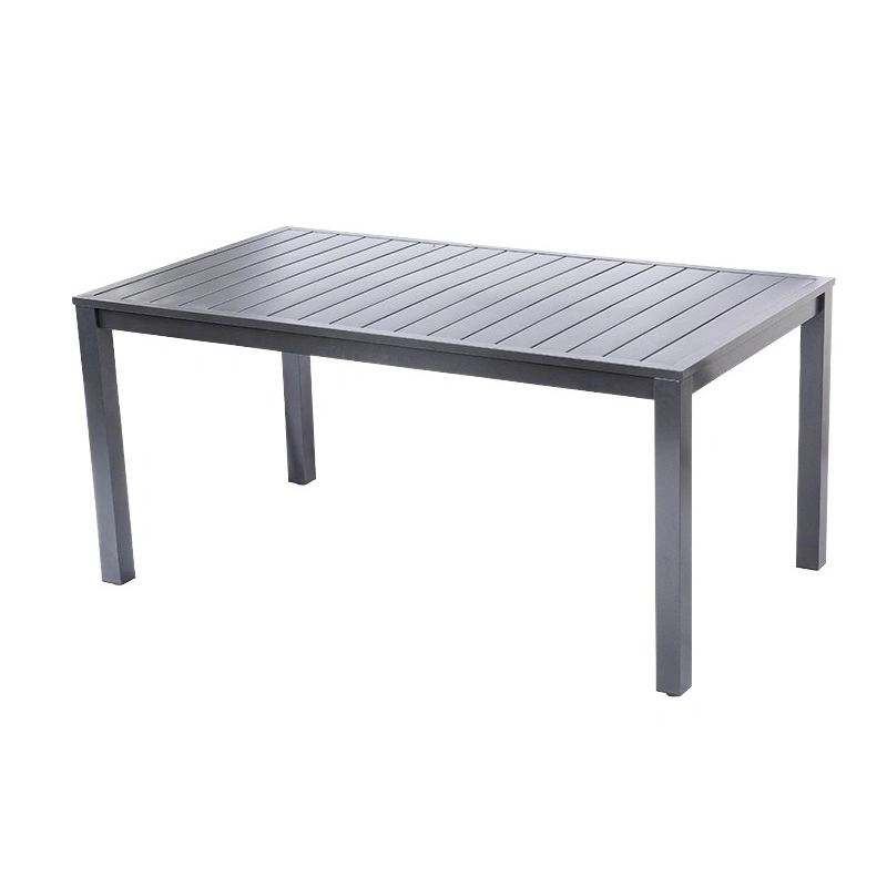 Table de jardin rectangulaire compact 159x90x74cm – MTF – aluminium – 2nab3124_1