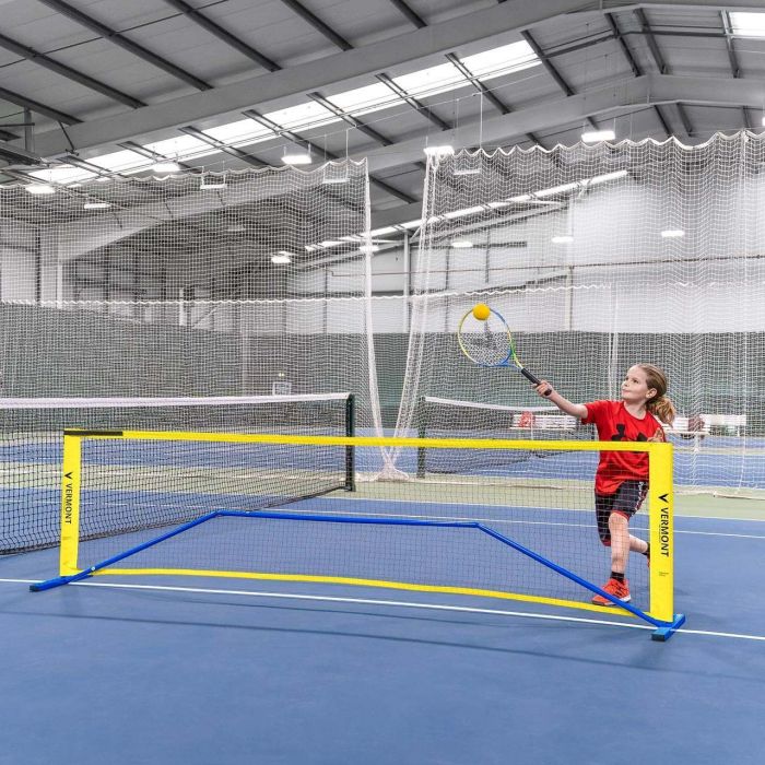 Filet de Mini Tennis et Badminton Vermont ProCourt Combi - Cadre en acier avec couche en poudre - Filet polyéthylène à 6 fil - Trois tailles disponibles_1