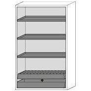 116981w - Armoire de sécurité coupe-feu G 1201, 3 étagères réglables, portes battantes auto-fermantes - résistance 90 minutes EN 14470-1_1