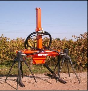 Andaineur frontal And010 - Terral - 1,80 à 2,5 m - réglage de hauteur et têtes téflon_1