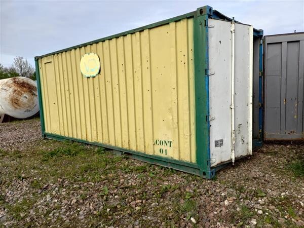 Conteneur maritime 20 pieds - Ref : W03002203002 - Dabert-Citernes - Dimensions 6,40 m x 2,40 m x 2,50 m_1