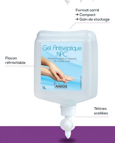 Gels hydroalcooliques - Anios - Antiseptique - 5 versions disponibles_1