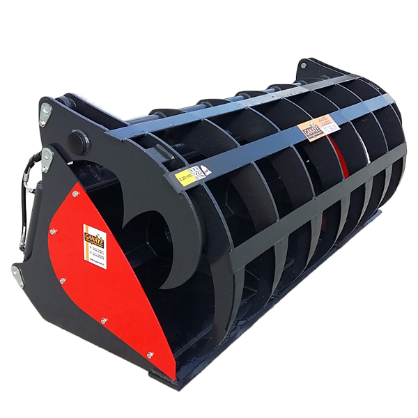 Godet bms, joues oxycoupées, 2,20, 2 verins, attelage mailleux_1