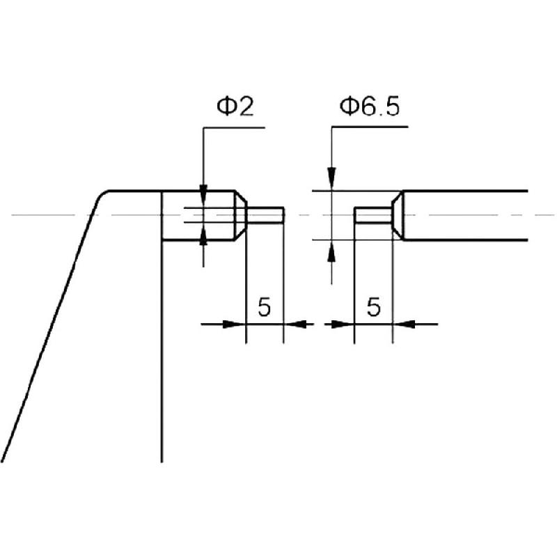 Micromètre d'extérieur à touches fines - 0 à 25 mm - Lecture 0,01 mm - Réf. 519625_1
