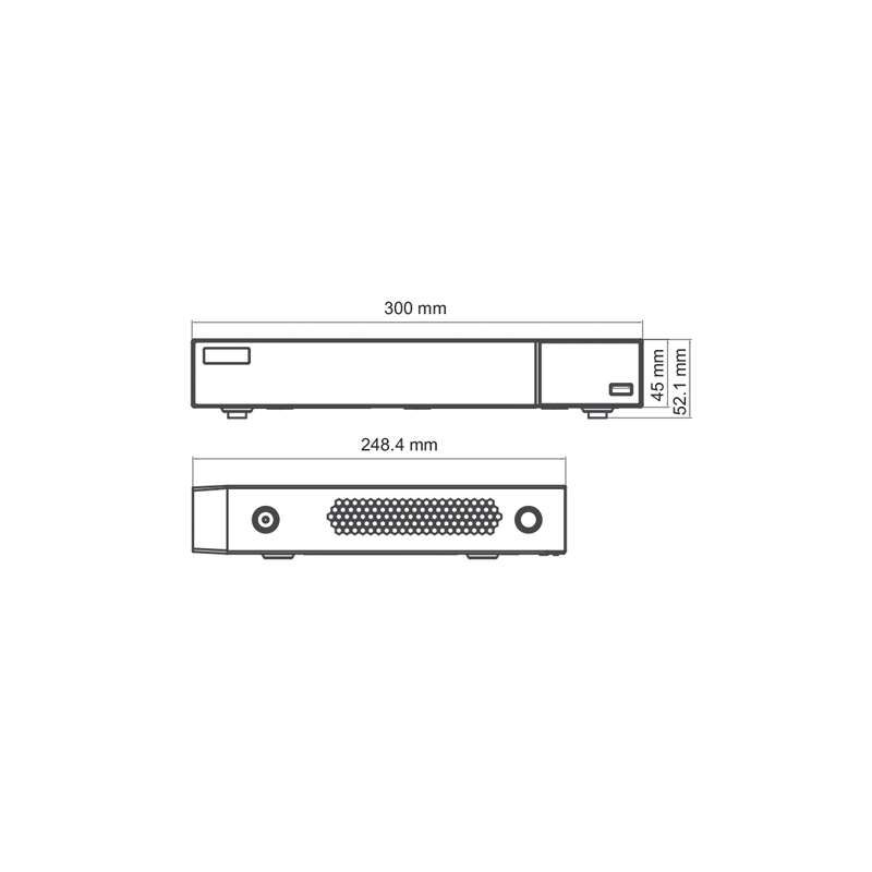 Neo-251 - Enregistreur NVR Neoview - 8 canaux PoE - 5 mégapixels - H.265+ - HDMI_1