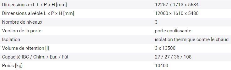 234608w - Conteneur de stockage isolé 3PK 1214 pour 27 cuves ou 108 fûts avec bac de rétention en acier intégré_1