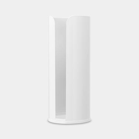 Distributeur de papier hygiénique Brabantia ReNew White - 3 rouleaux - Design minimaliste et hygiénique_1