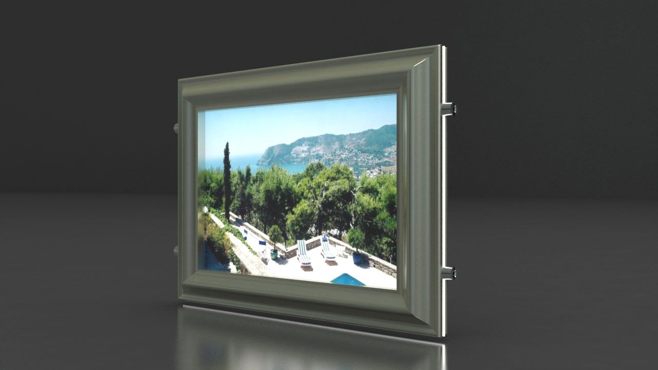 Le Riviera - Porte-affiche LED - Immocom - Format A3 - Ultra haute luminosité 6000 lumens_1