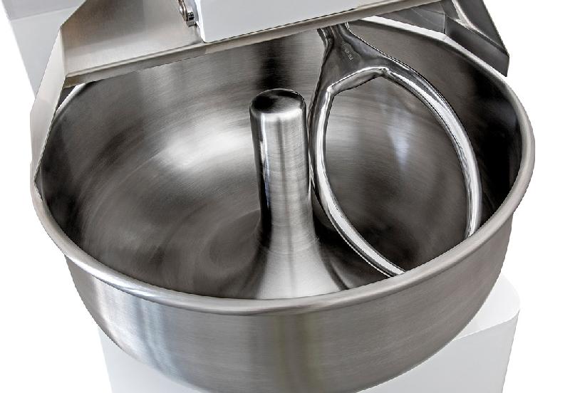 Pétrin à fourche professionnel 40L Cuve fixe 400V Prismafood_1