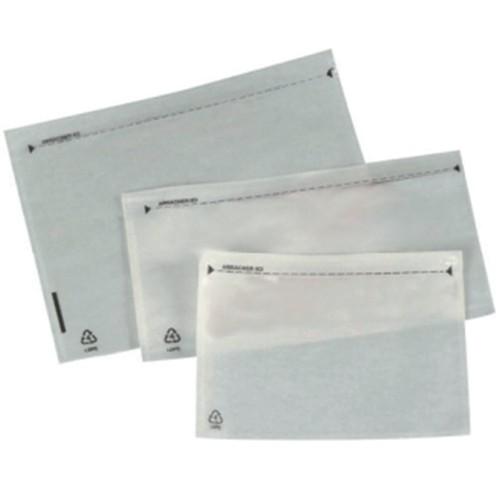 Pochette porte-documents adhésive transparente - 5 formats disponibles - film cristal haute résistance_1