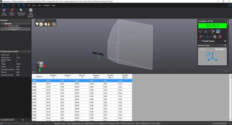 Solution optique de mesure dynamique 3D - VXtrack - Suivi précis des objets en temps réel_1