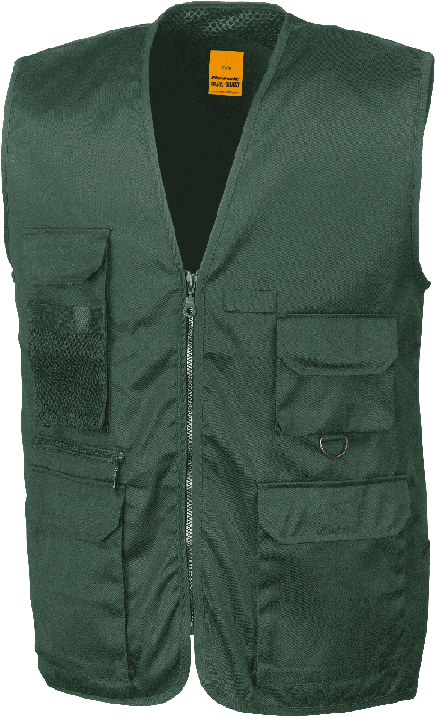 Gilet Safari - Réf: R045X - 11 poches multifonctionnelles - Marque Result_1