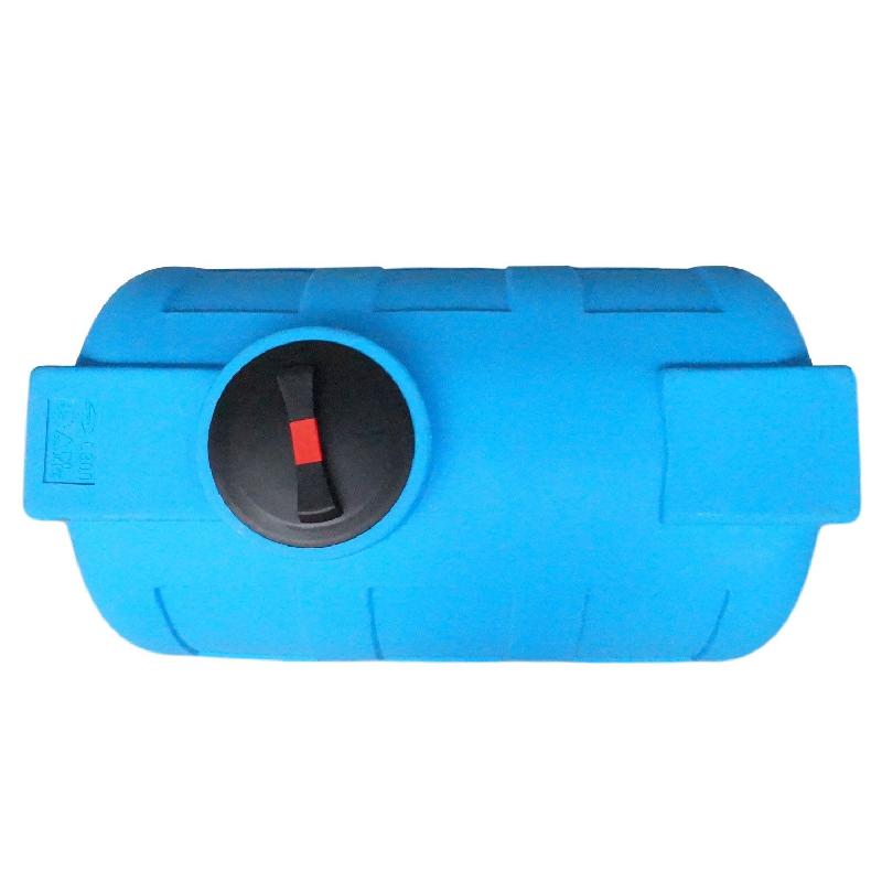 Réservoir eau de pluie PE type CHO 500L - bleu - Polyéthylène - non enterrable_1