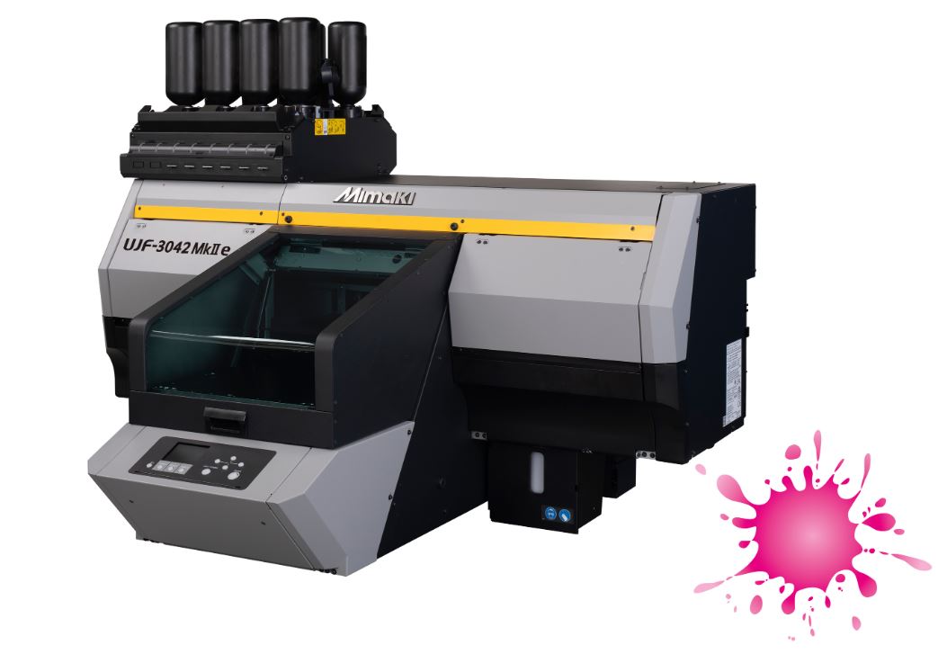 Table à plat d'impression UV LED - Mimaki UJF-3042 MkII e - Personnalisation d'objets avec haute qualité d'image et options avancées_1