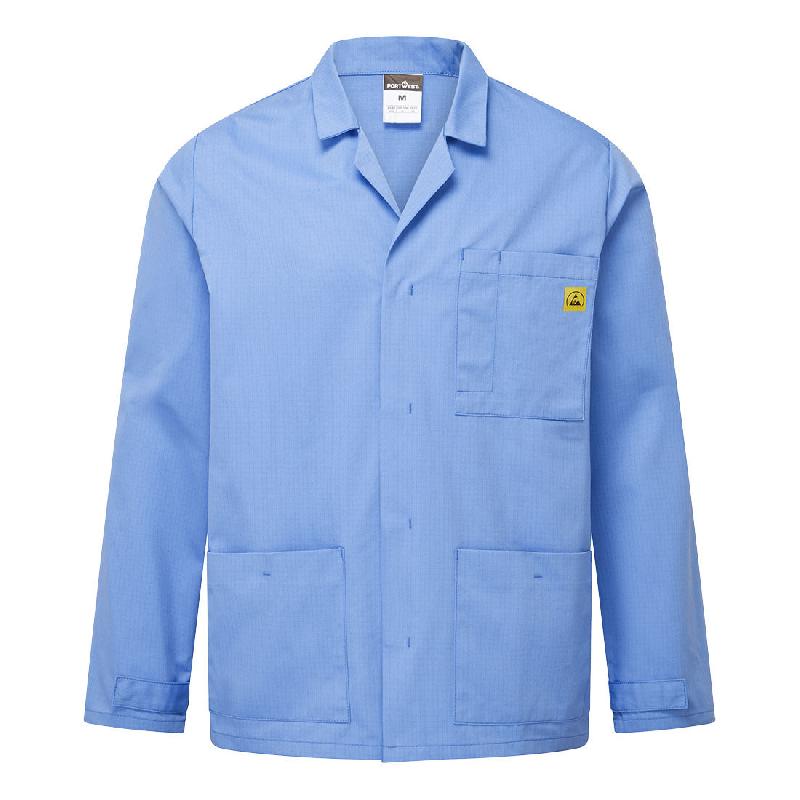 Blouse Antistatique ESD - marine foncé / XXS_1
